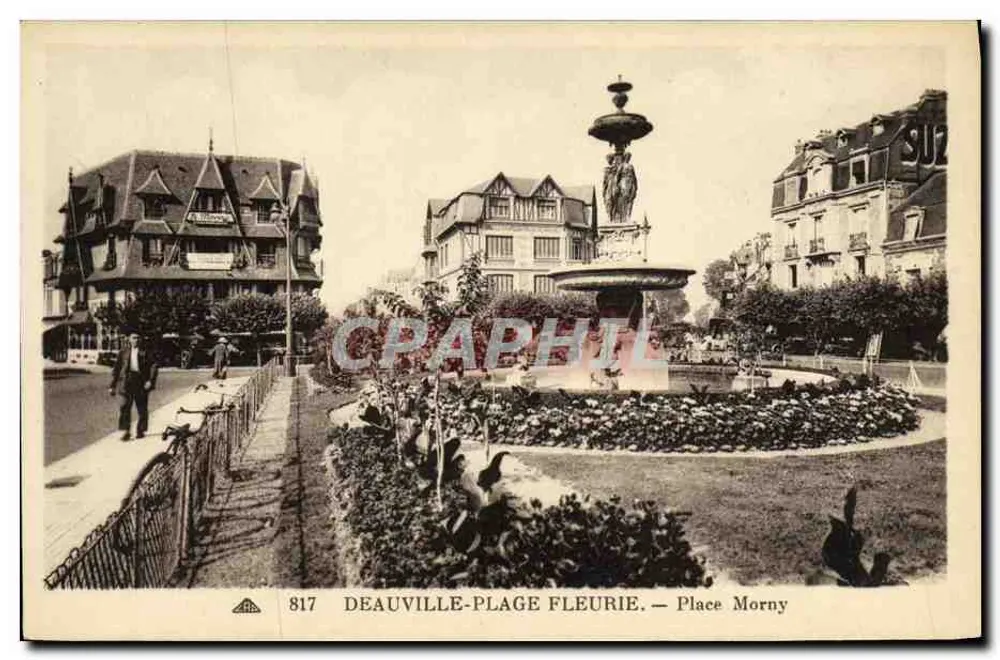 Deauville-Strand - Place Morny - 817 - Vorderseite