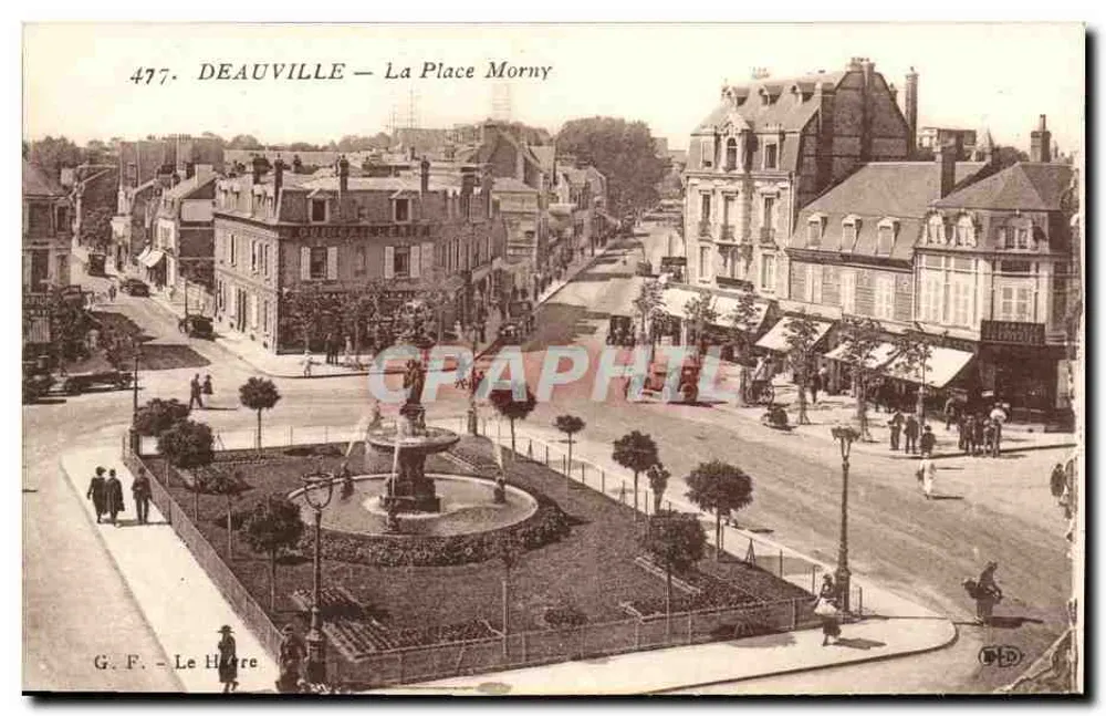 Deauville — Place Morny — G. F. - Le Hure - Vorderseite