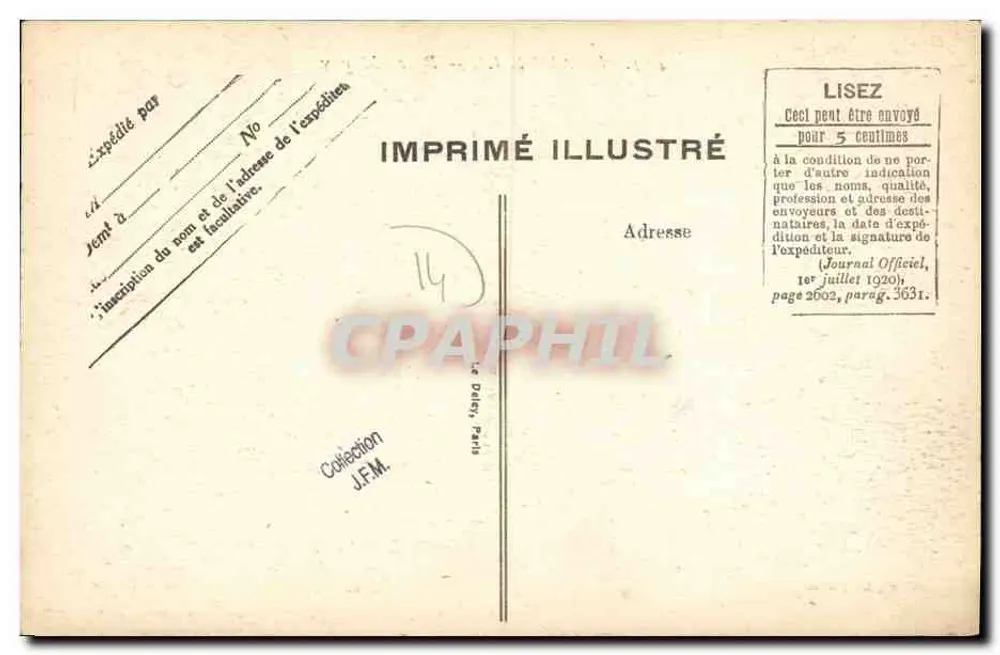 Deauville — Place Morny — Editor Fle Le Havre, n° 474 - Verso