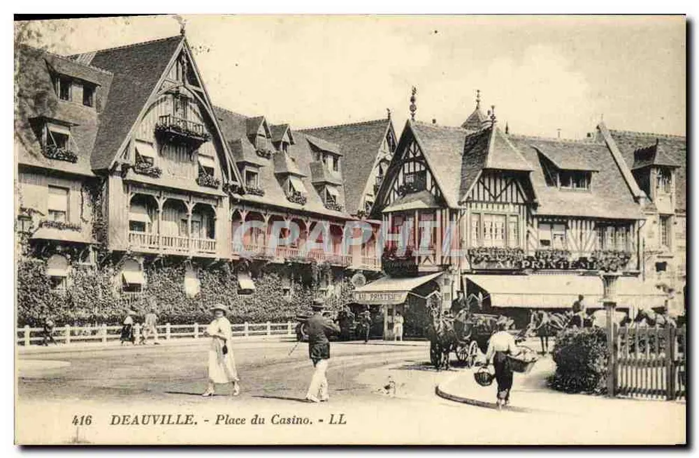 Deauville - Place du Casino — LL n°416 - Vorderseite