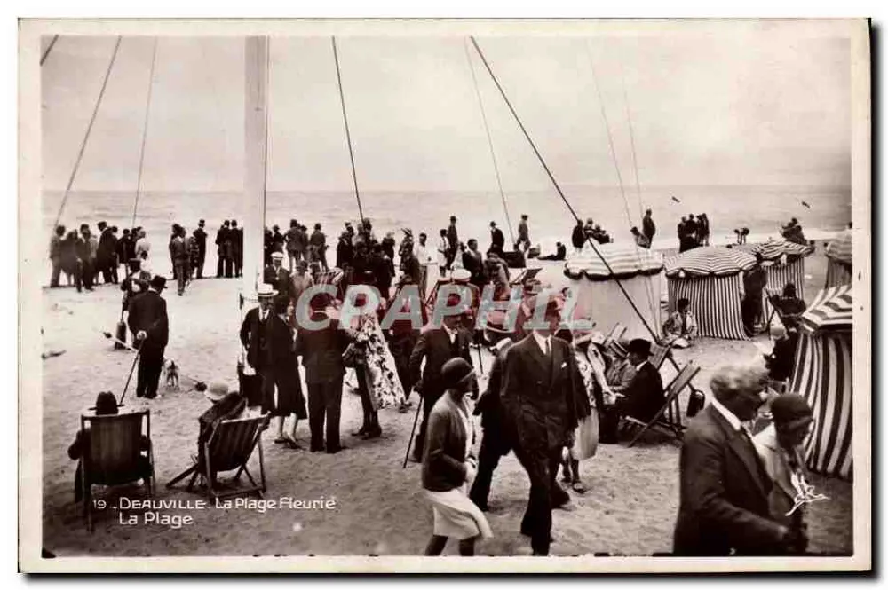 Deauville. A Praia Florida — editor desconhecido, n°19 - Frente