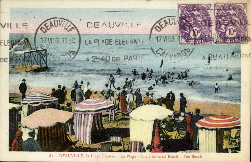 Deauville, Die Blühende Strände — Edition Des Prouletts, Nr. 81 - Vorderseite