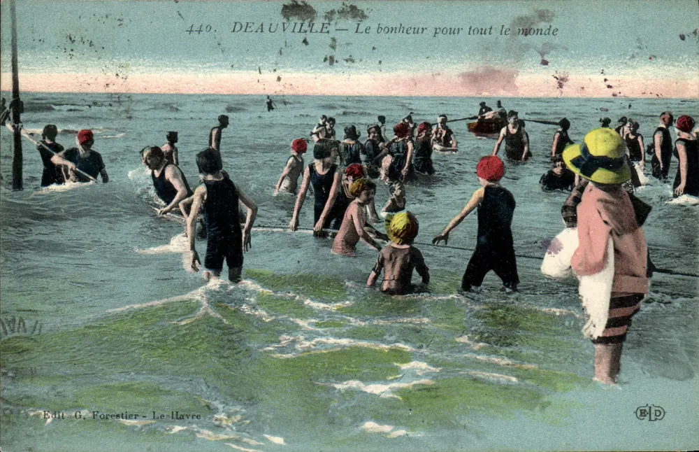 Deauville — Das Glück für alle — Edit G. Forestier - Le Havre - Vorderseite