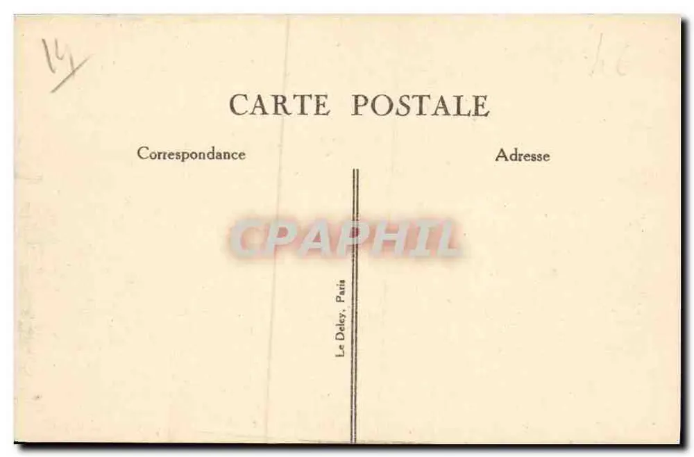 Deauville — Não temos medo da água — G. F., Le Havre - Verso