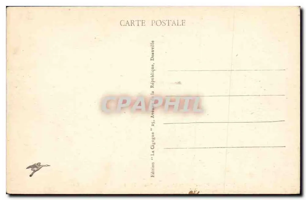 Deauville, die Blütenstränd — Die Bäder — n°82 - Rückseite