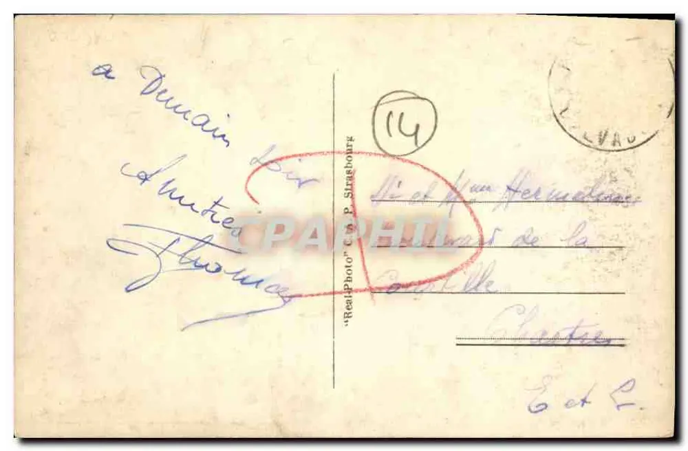 Deauville, a Praia Feliz, o Caminho das Placas e a Praia — LL, n° 657 - Verso