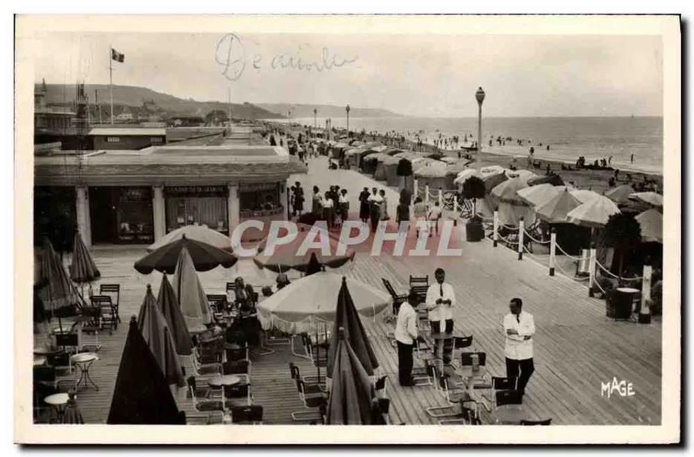 Deauville — A Promenade des Planches — G. Riant, editor, n°140 - Frente