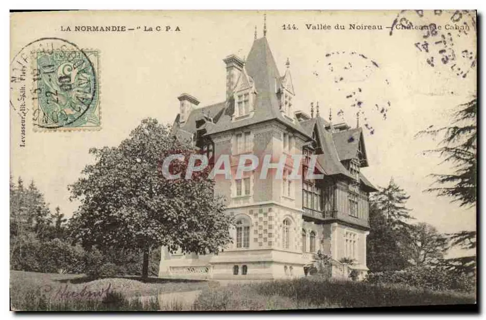 Castelo de Cahab — Vale do Noireau — A C.P.A. - Frente