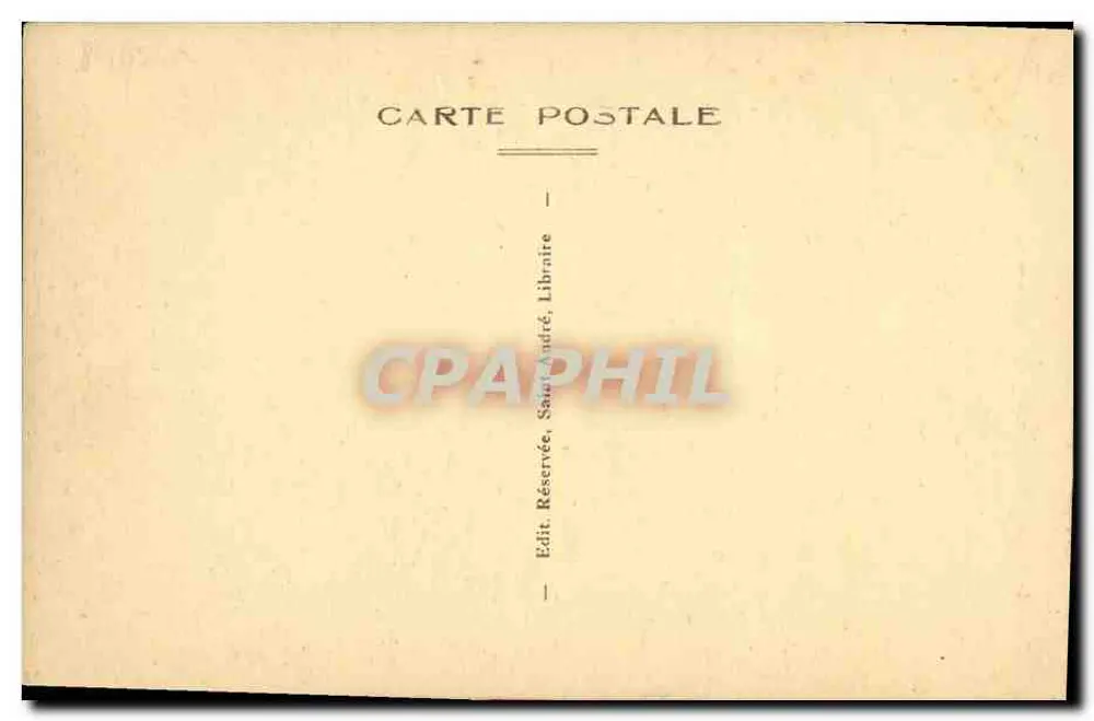 Kapelle des Schlosses Boutemont — Umgebung von Lisieux — Verlag André, Buchhändler - Rückseite