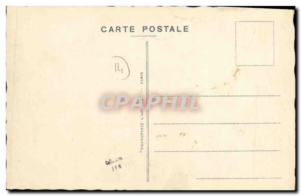 Das Schloss La Bermondière — Schlösser der Normandie — Verlag L'Abîme, Paris, Nr. 16 - Rückseite