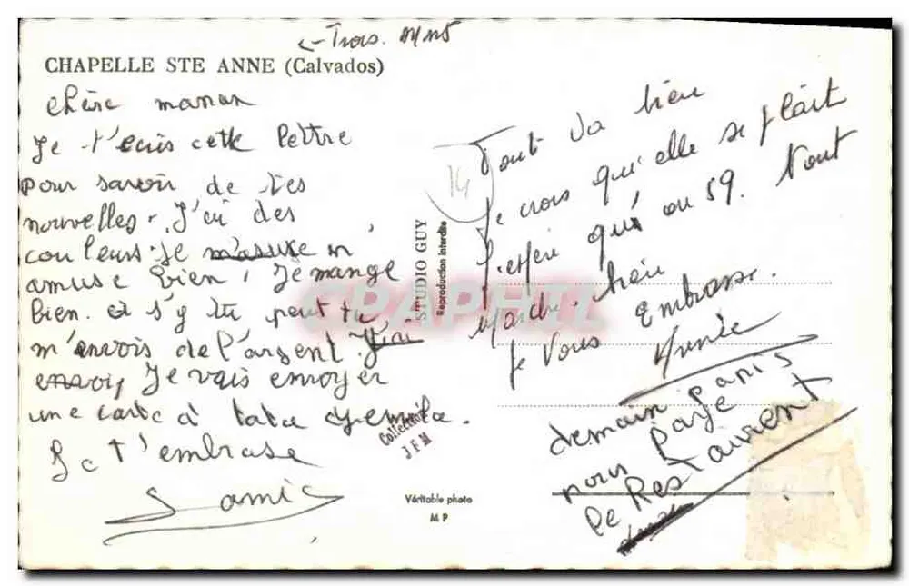 Capela Santa Ana (Calvados) — vista geral — Studio Guy - Verso