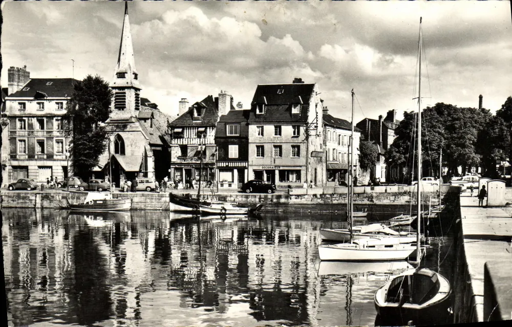 O Bassin e o Museu — Honfleur — Réal-Photo, n°1069 - Frente