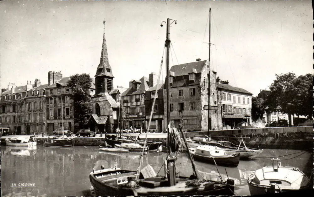 Der alte Hafen von Honfleur — Die Storch — Verlag Die Storch - Vorderseite