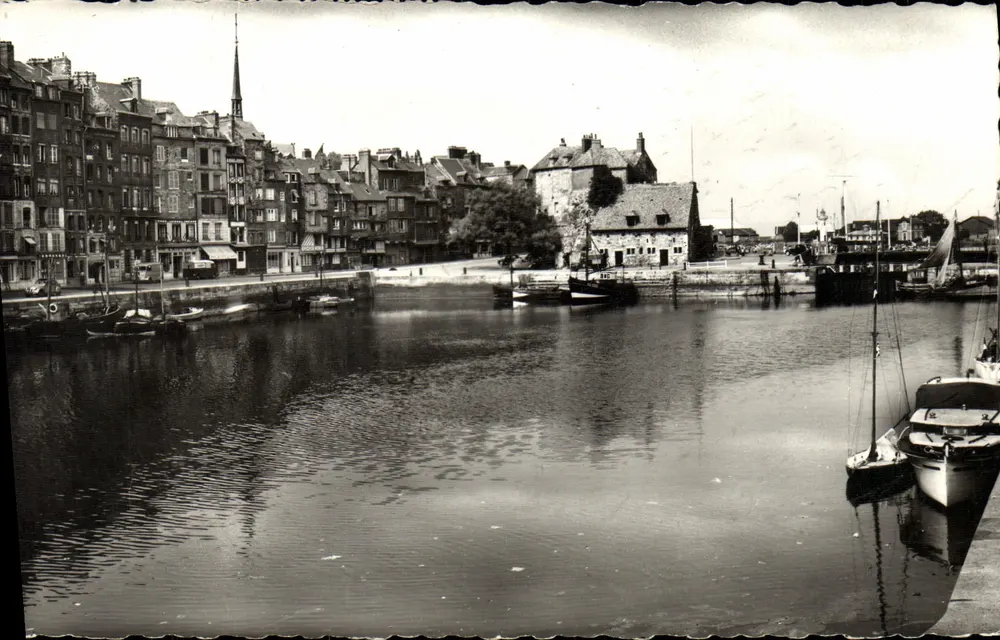 Honfleur (Calvados) — O Velho Portos — editor desconhecido - Frente
