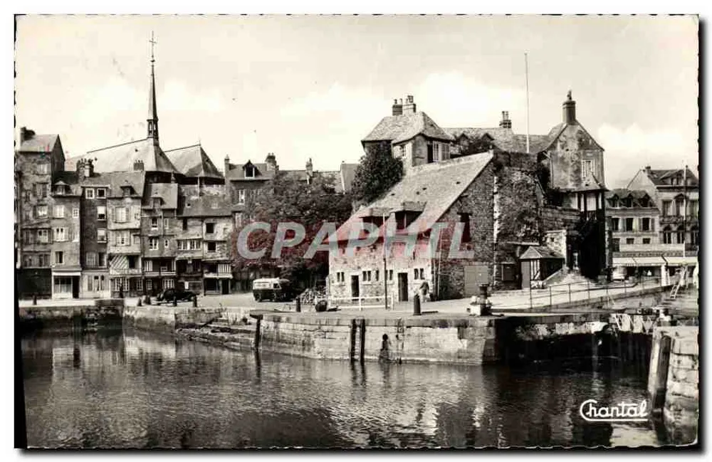 Honfleur — Der alte Hafen und das Lieutenant-Büro — Chantal - Vorderseite
