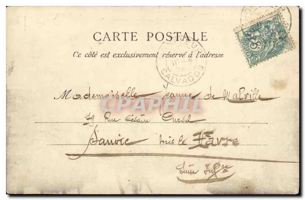 Honfleur — Os Bassins — A Normandia, n°2668 - Verso