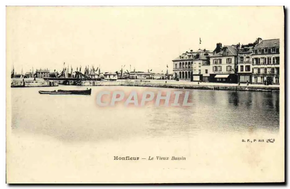 Honfleur — O Velho Porto — B. F. Paris - Frente