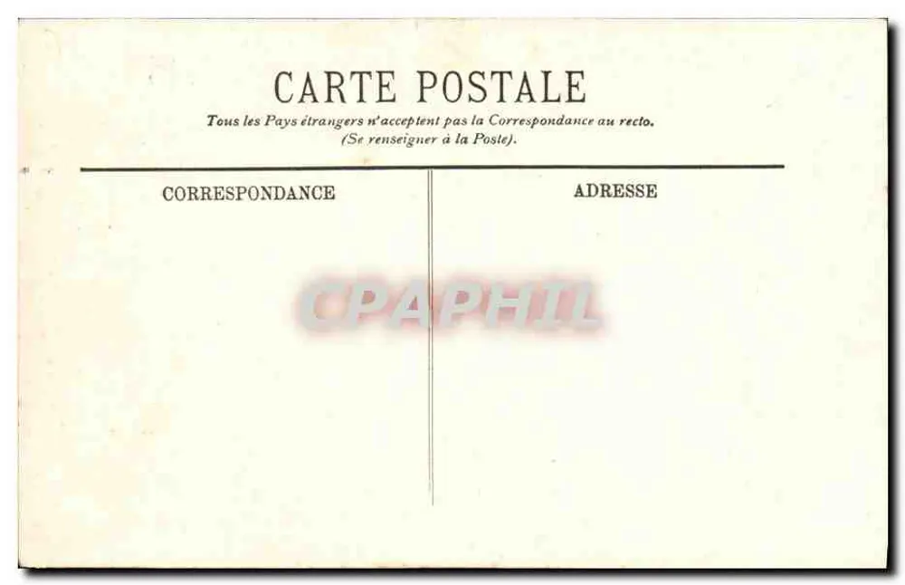Honfleur — Moulière — LL. - Verso
