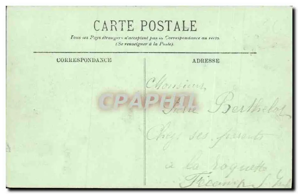 HONFLEUR — Rua de Honfleur — LL. — n°118 - Verso