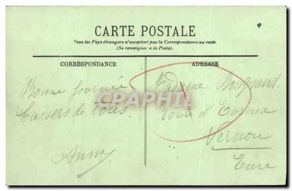 Honfleur — Cours de la République — LL. - Verso