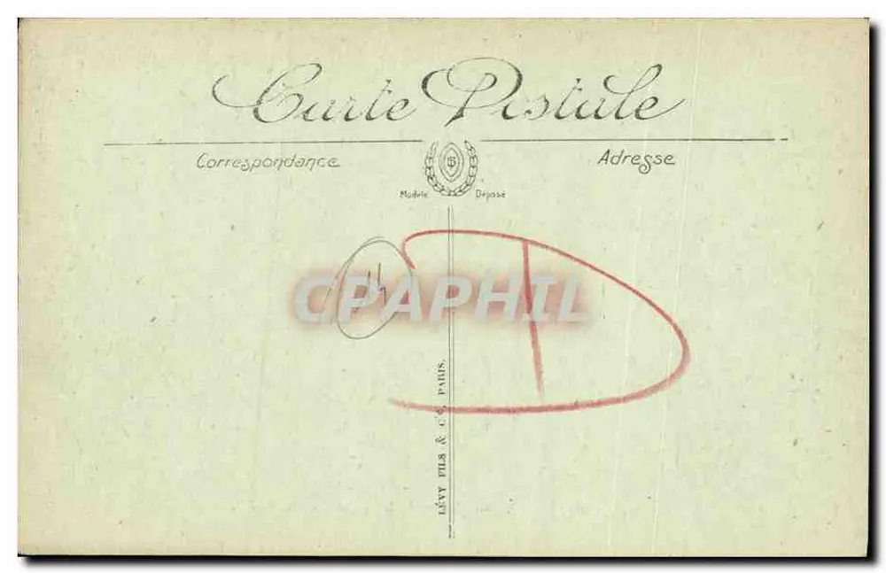 Honfleur — Cours de la République — LL. — n°69 - Verso