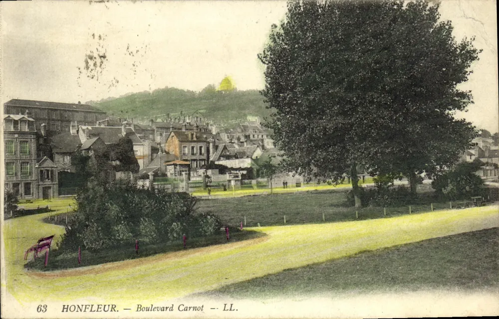Honfleur — Boulevard Carnot — LL. n°63 - Frente