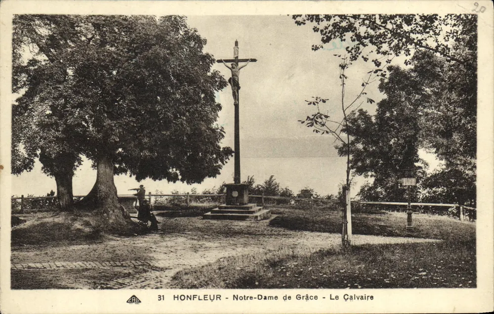 Honfleur - Notre-Dame de Grâce - O Calvaire - Frente