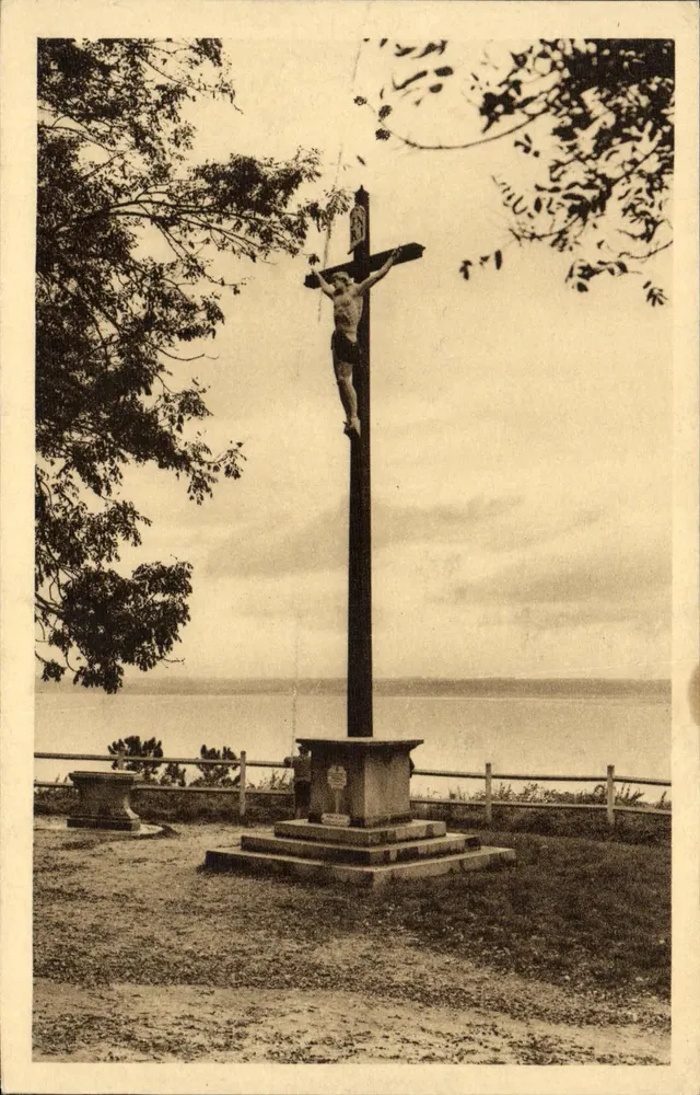 Kreuzigung — Calvaire auf der Côte de Grâce in Honfleur — Verlag nicht sichtbar - Vorderseite