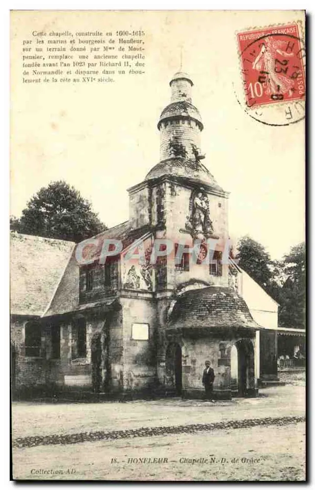 Honfleur — Capela N.-D. de Graça — Coleção Albi - Frente