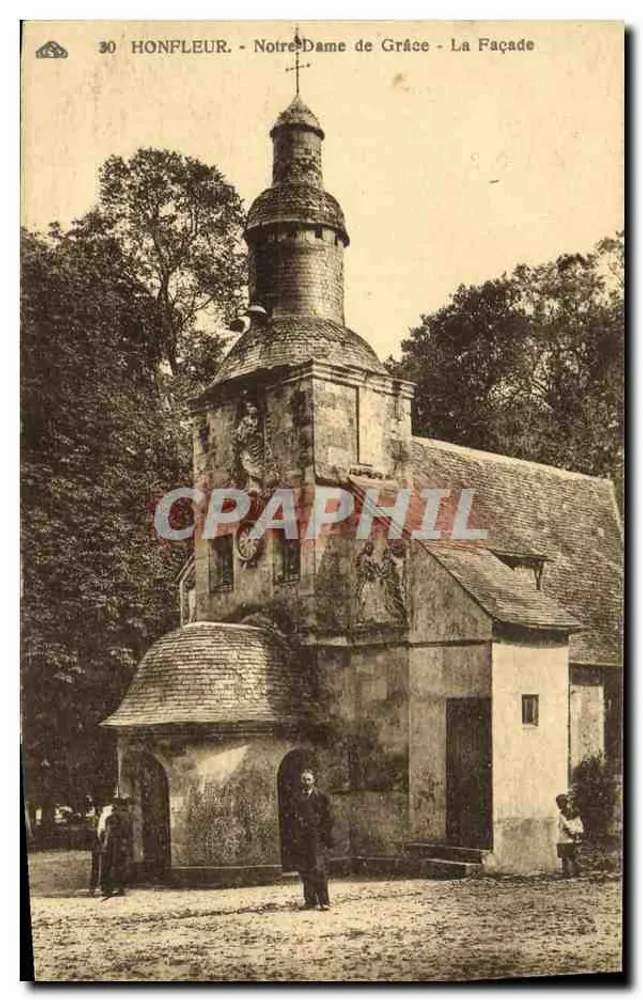 Honfleur - Notre-Dame de Grâce - A Fachada - Frente