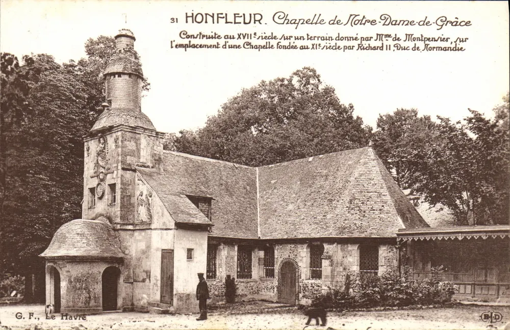 Honfleur — Kaplica Najświętszej Maryi Panny Zdrowienia — G. F., Havrza - Awers