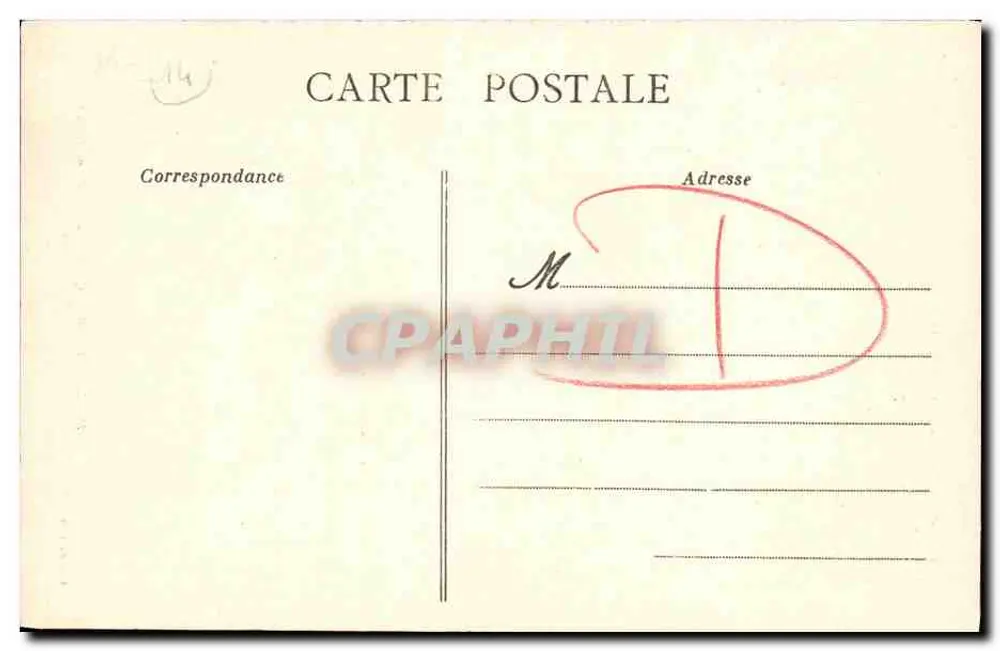 HONFLEUR — Capela de N.-D. de Graça — Coleção AD - Verso