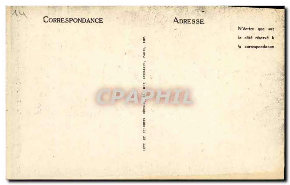 Pioneiro — A Capela Nossa Senhora — editor Lévy e Neurubin, Paris - Verso