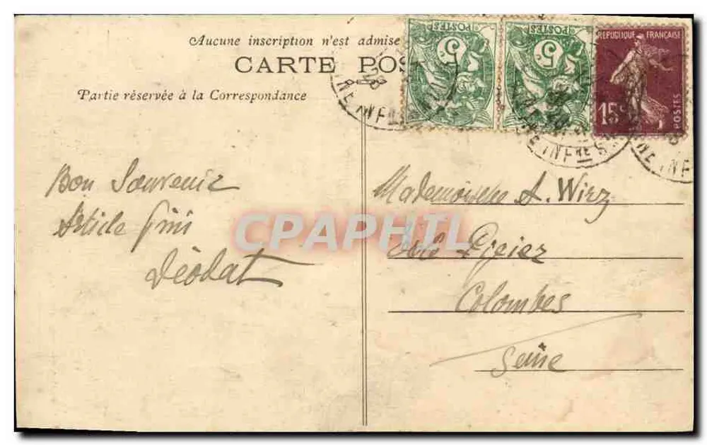 Ronfleur — Capela de Nossa Senhora da Graça — Editor não identificado - Verso