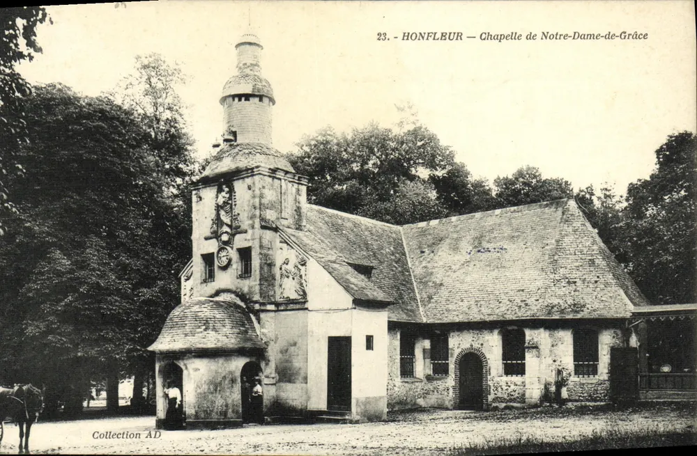 Honfleur — Capilla de Nuestra Señora de la Gracia — Colección AD - Anverso