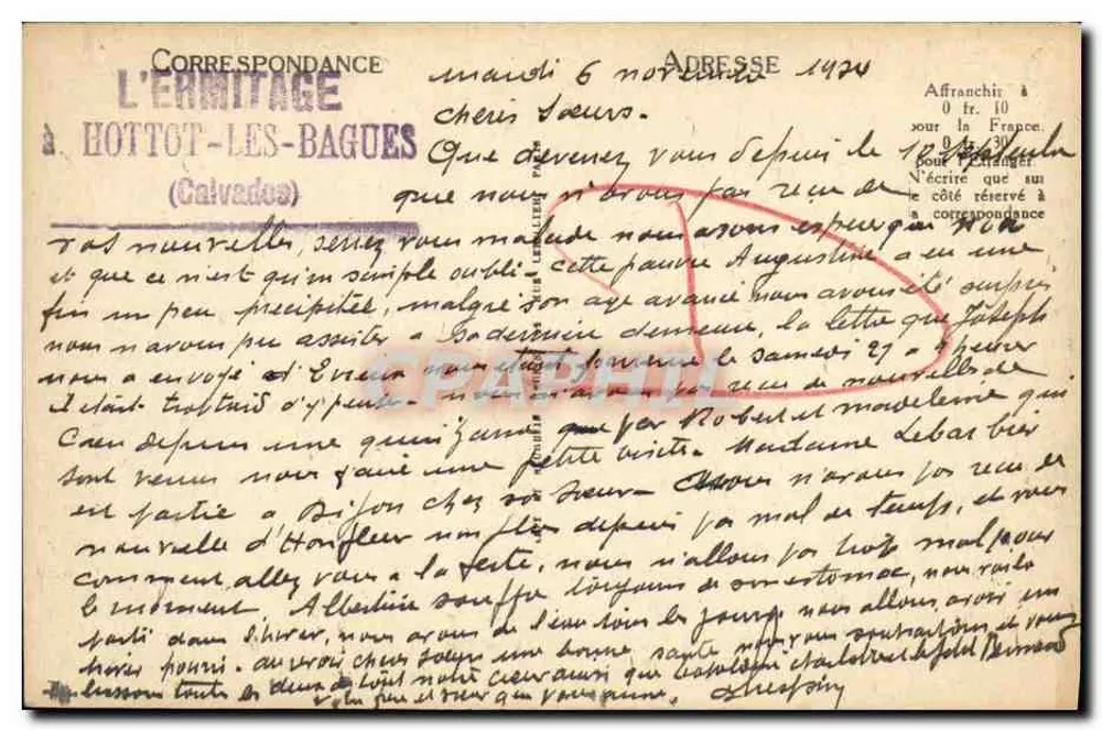 HONFLEUR — Wnętrze Kościoła Najświętszej Maryi Panny łaski — LL - Rewers