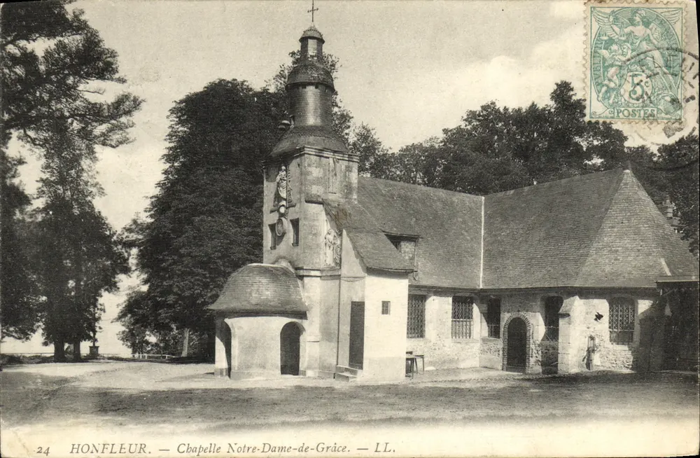 Honfleur — Capela Nossa Senhora da Graça — LL. - Frente