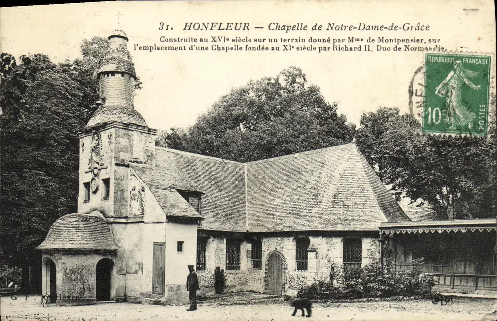 Honfleur — Capela de Nossa Senhora da Graça — G. Chauvin, n°31 - Frente