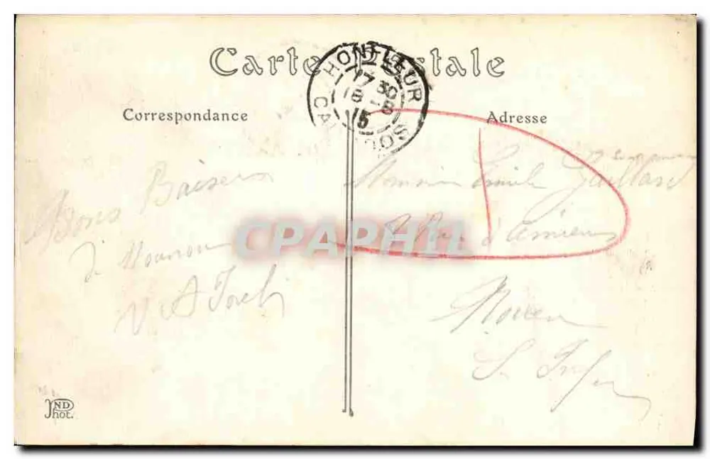 Honfleur — Capela de Nossa Senhora da Graça — ND. Fot. - Verso