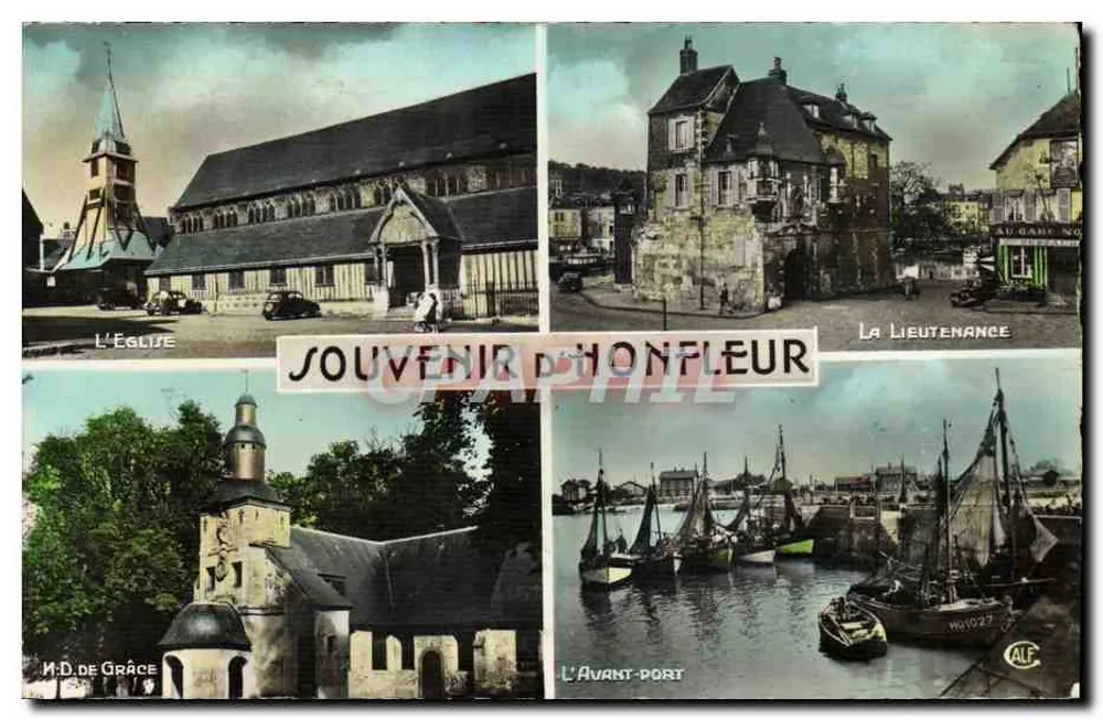 Honfleur — Souvenir d'Honfleur — Édition Galf - Vorderseite