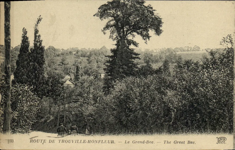 Route de Trouville-Honfleur — Le Grand-Bee — The Great Bec. — ND Phot. - Vorderseite