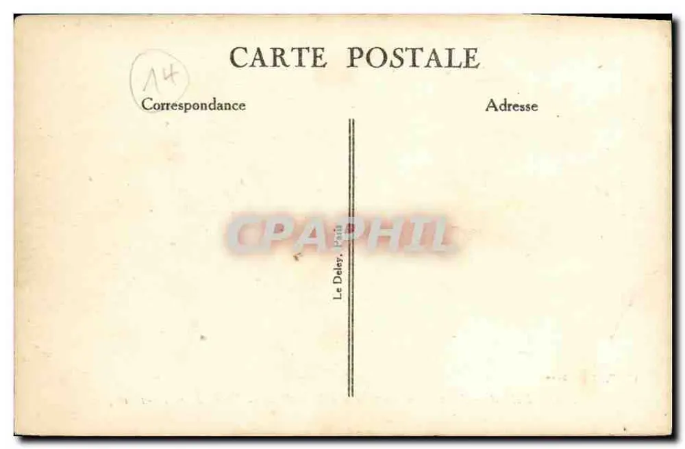Honfleur — Gedenkstein für die Toten des Großen Krieges (1914-1918) — G. F. Le Havre - Rückseite