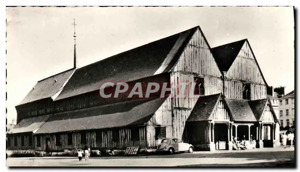 Honfleur (Calvados) — Um aspecto da Igreja de Santa Catarina — Edição Galf, Paris - Frente
