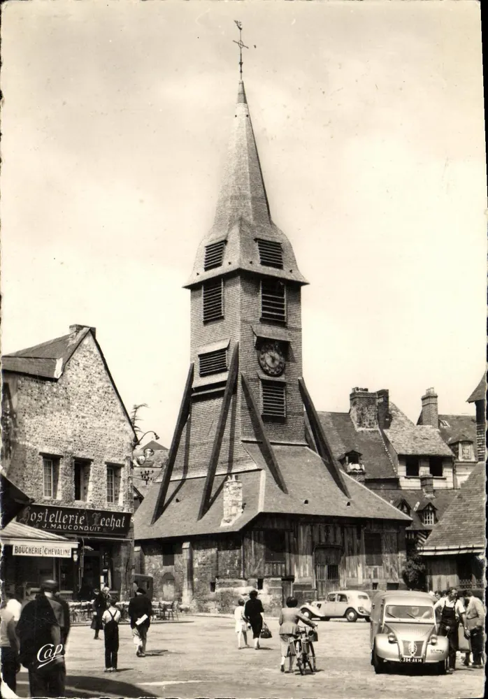 Honfleur — Torre da Igreja de Santa Catarina — C.A.P. Paris - Frente