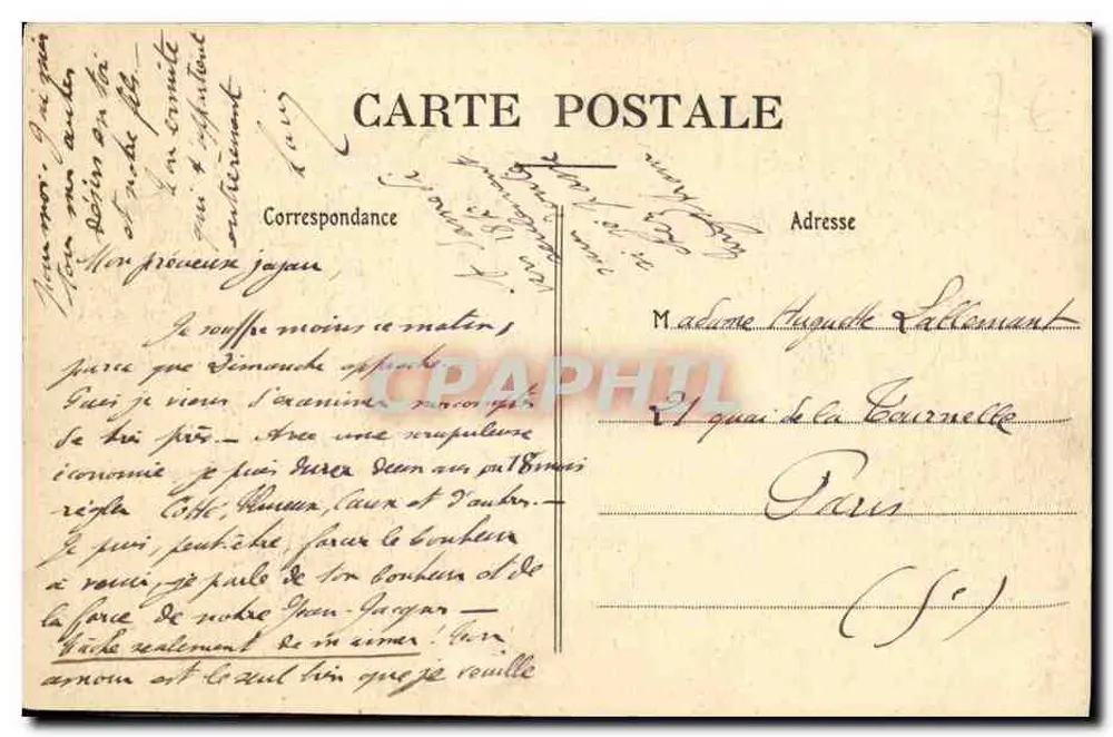 Museu do Velho Honfleur — No Lar do Marinhoso — L. L. C. - Verso