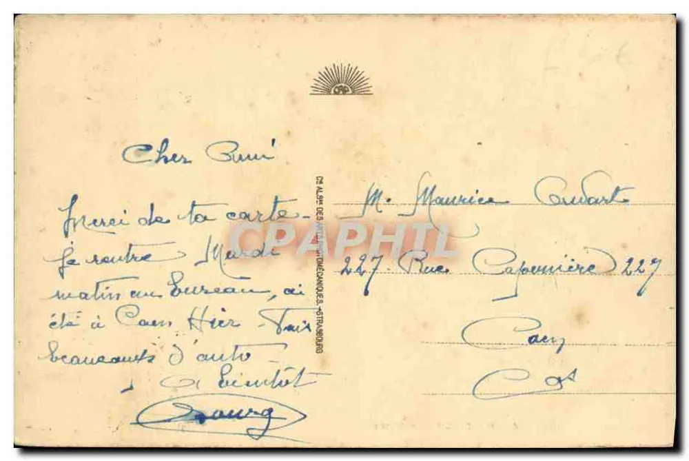 Honfleur — O Museu — editor Réplicio, n° 43 - Verso
