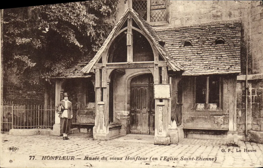 Honfleur — Museum des alten Honfleur (in der Kirche Saint-Étienne) — G.F., Le Havre - Vorderseite