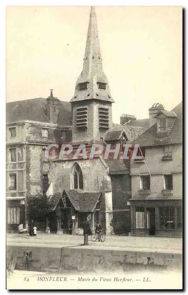 Honfleur — Museu do Velho Honfleur — LL. — C. L. Carre & Débit - Frente