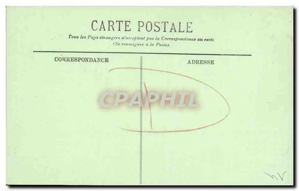 Honfleur — Museu do Velho Honfleur — LL. — C. L. Carre & Débit - Verso