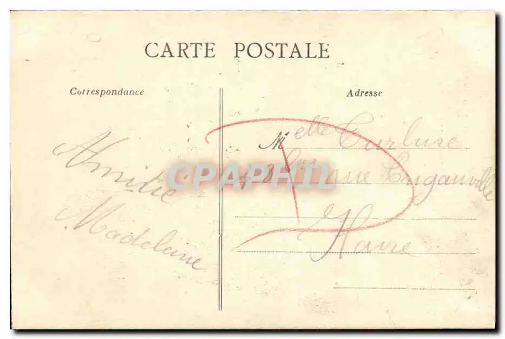 Honfleur — O Museu (Igreja Antiga de Saint-Etienne) — editor não visível - Verso